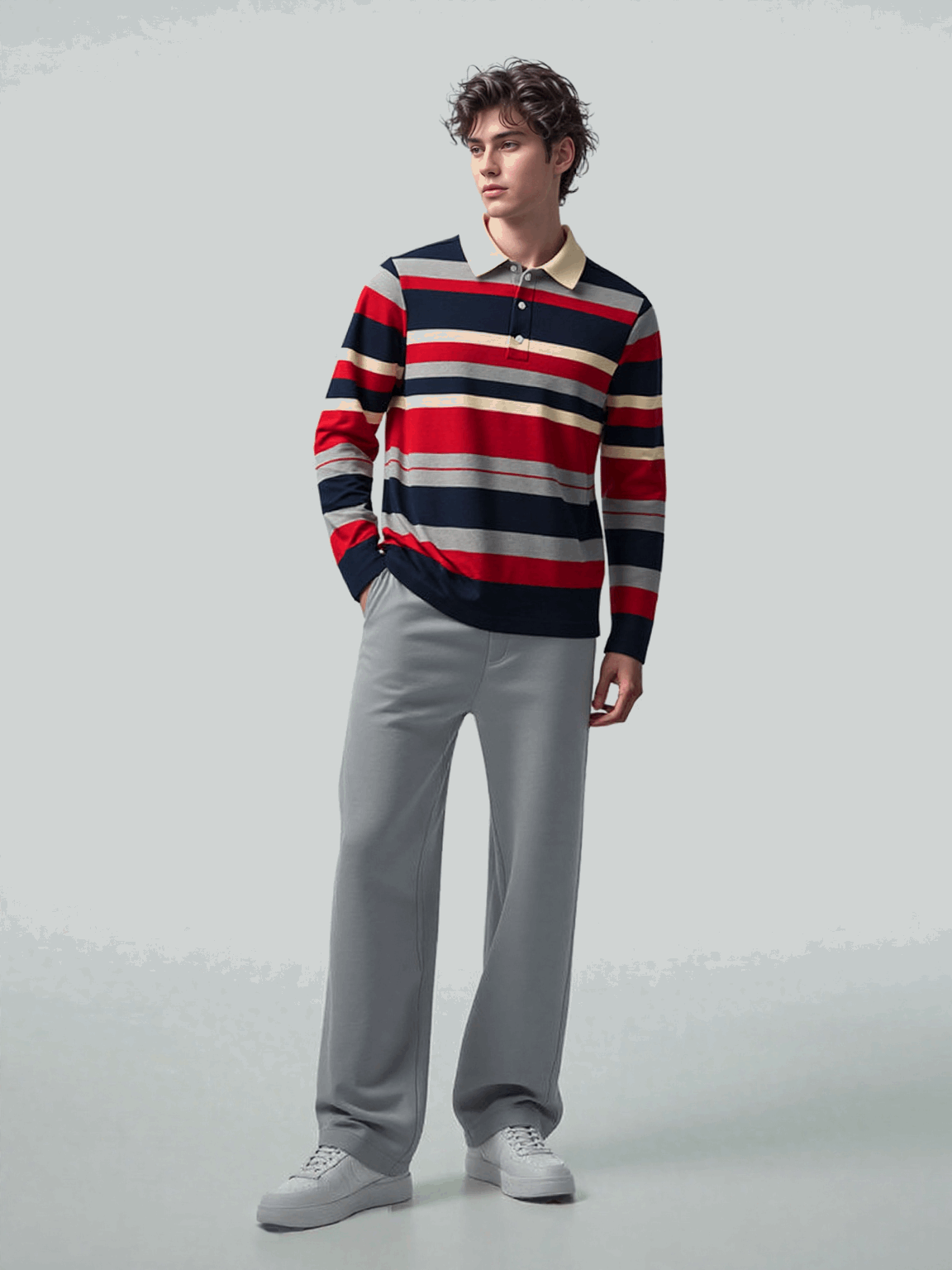 Modern Heritage Striped Polo
