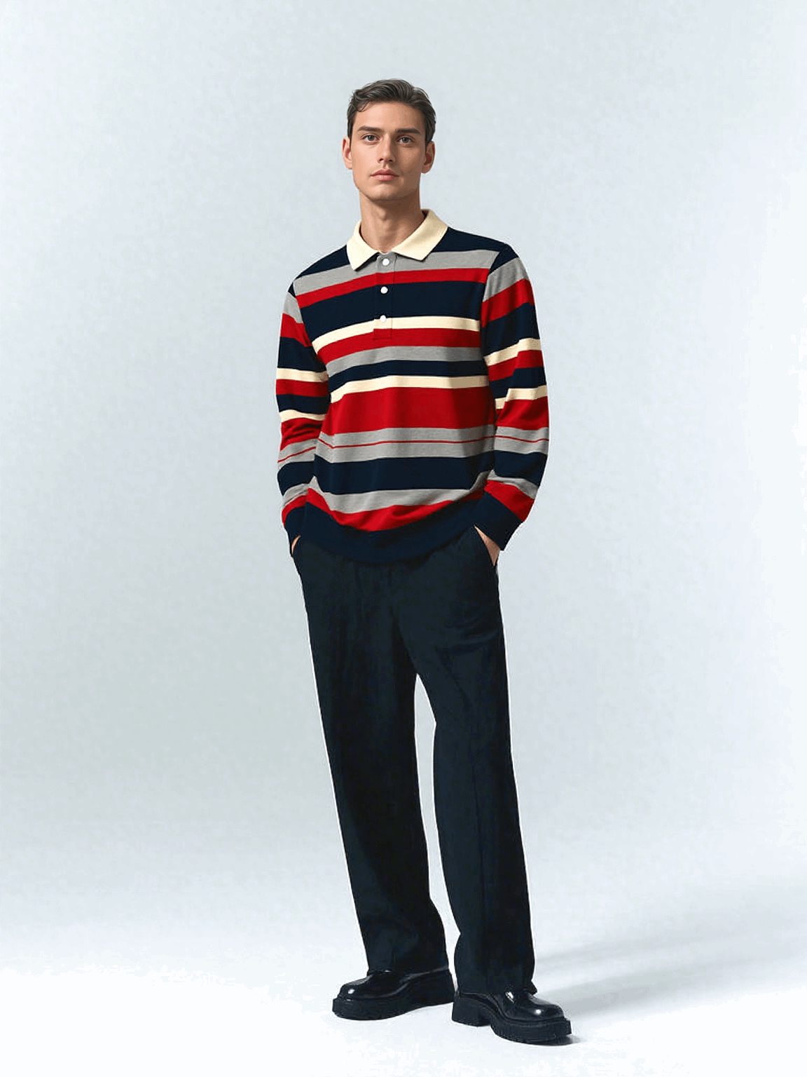 Modern Heritage Striped Polo