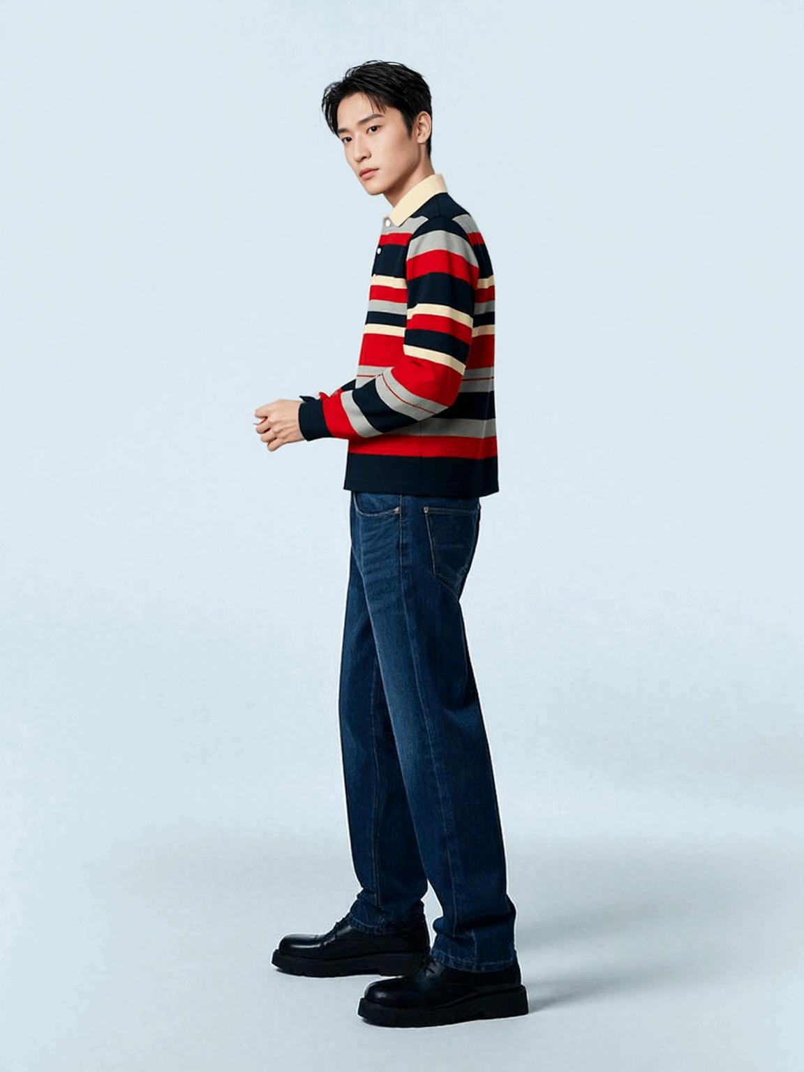 Modern Heritage Striped Polo