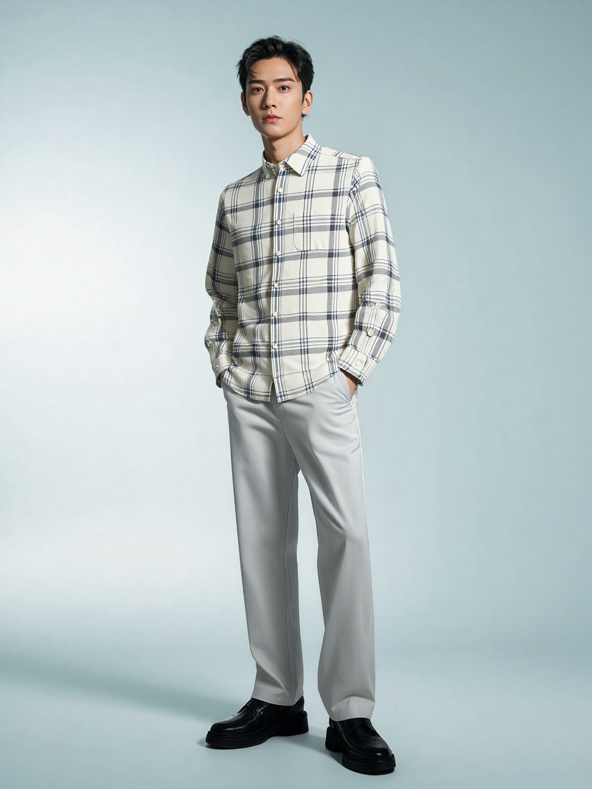 Off-White Tartan Check Shirt