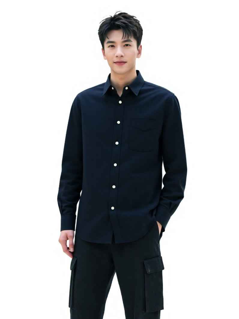 Midnight Navy Classic Oxford Shirt