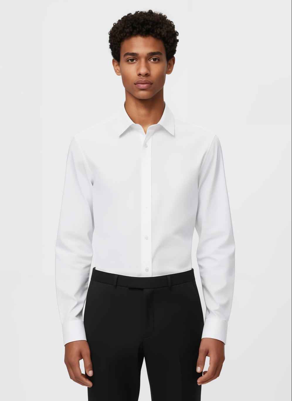 Supima Cotton Ivory Essential Shirt