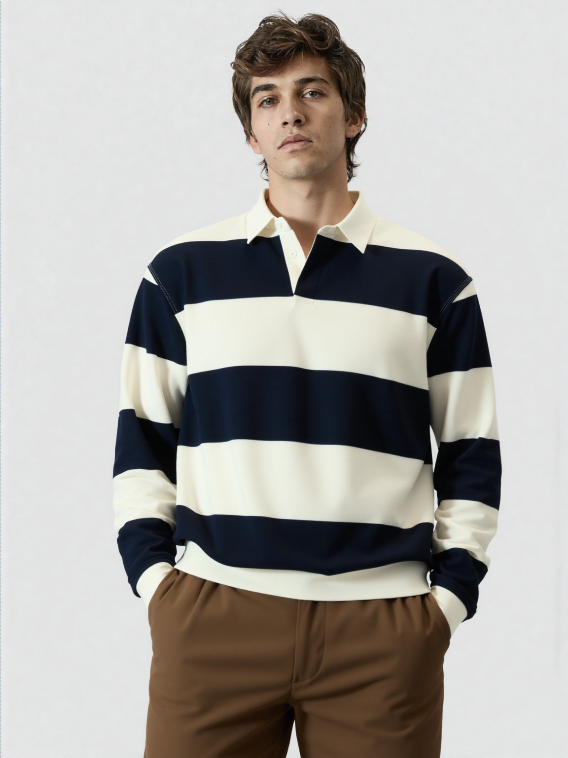 The Breton Bold Rugby Polo