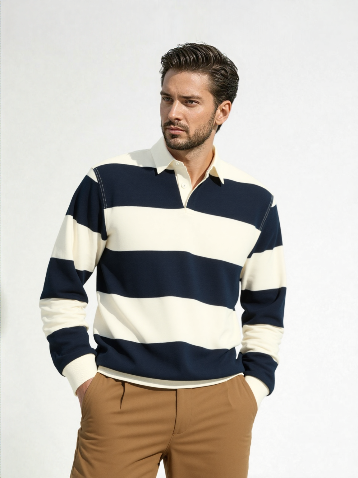 The Breton Bold Rugby Polo
