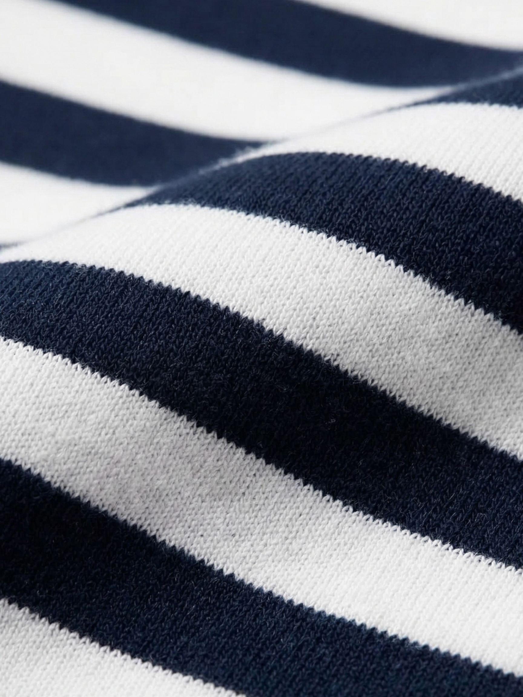 Nautic Stripe Polo – Classic Navy & White