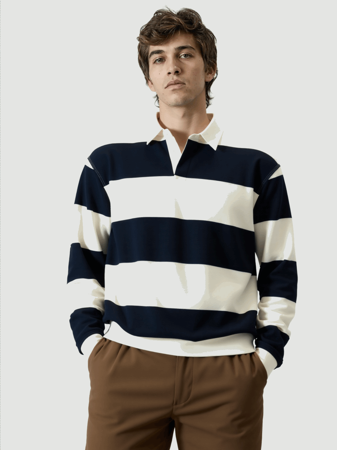 The Breton Bold Rugby Polo